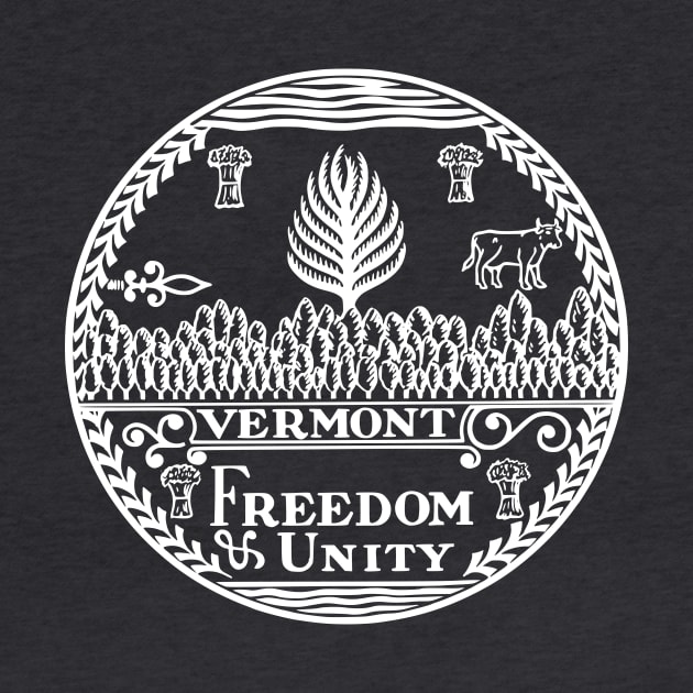 The Vermont Seal by FranklinPrintCo